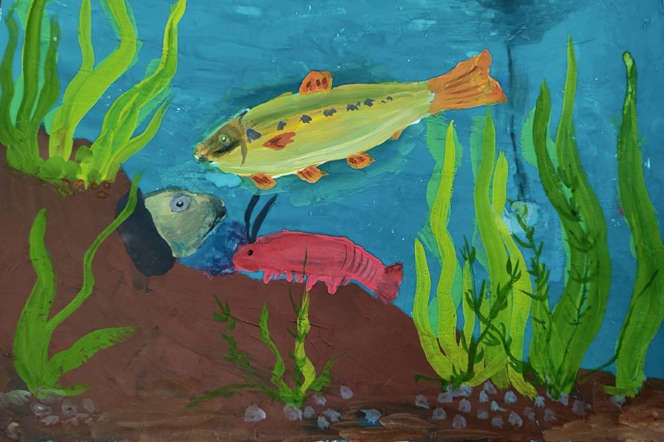 Пискарь в домике