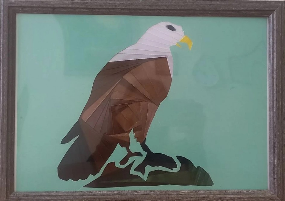 Орёл в горах