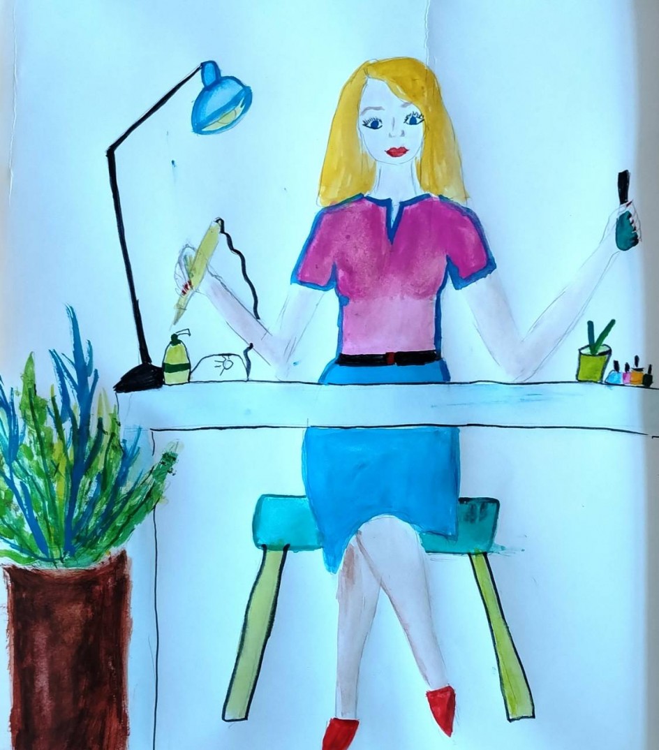 "Моя мама - косметолог"