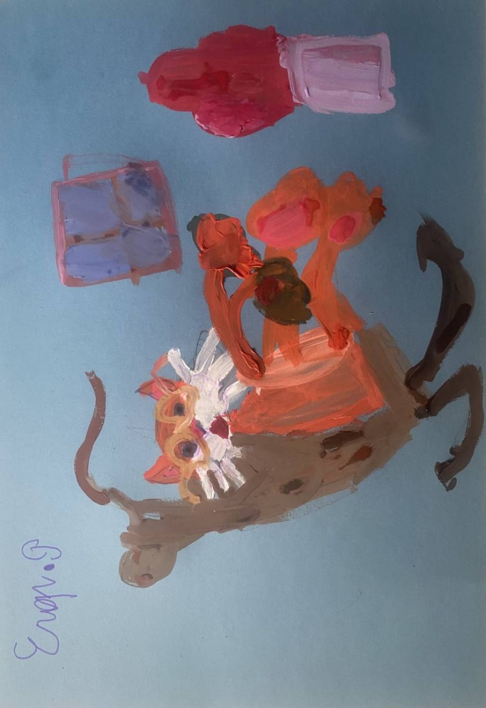 Оранжевый кот - изобретатель