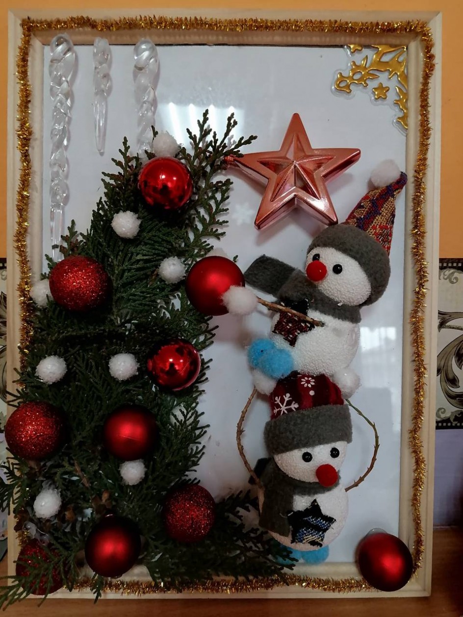 "Снеговики озорники"