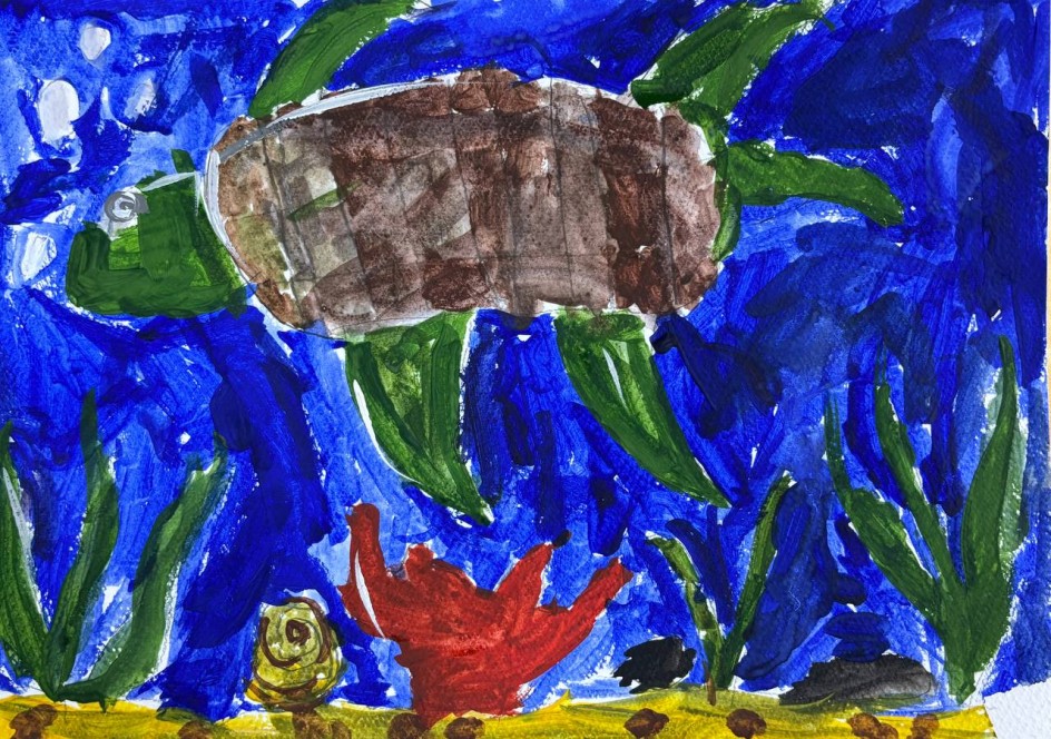 Морская черепашка