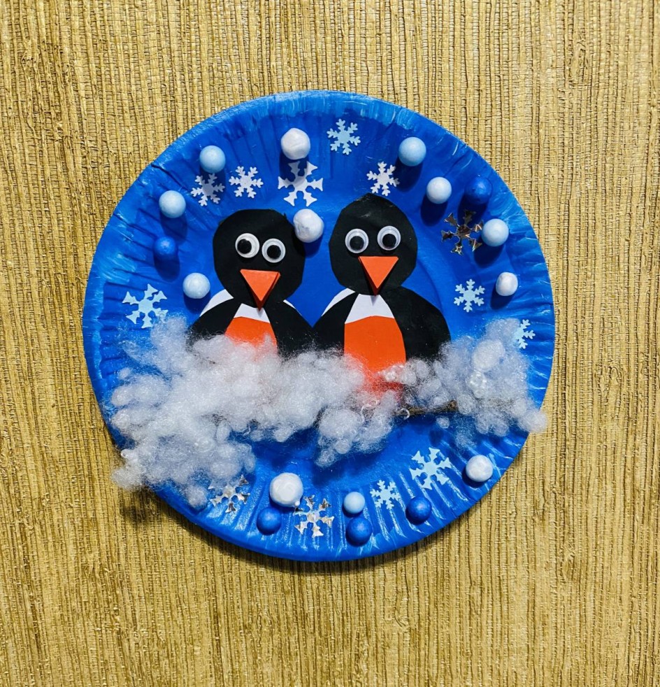 Птички и снежинки