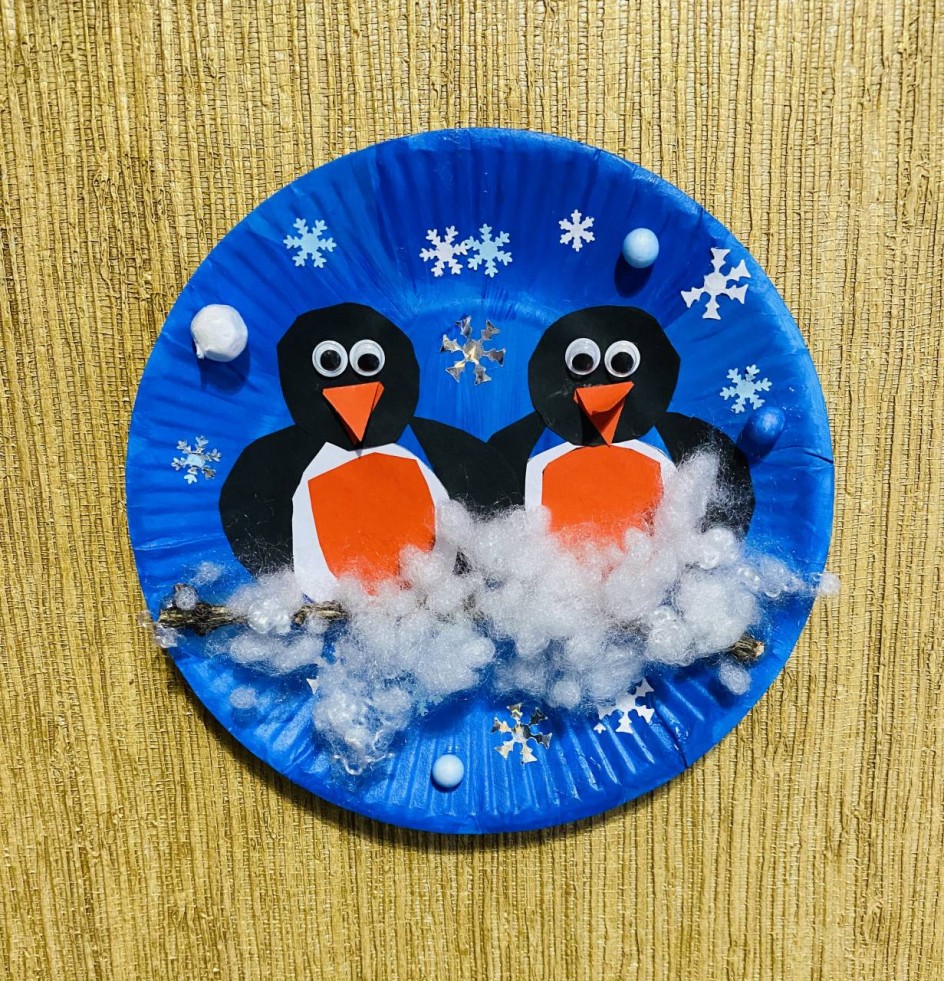 Снегирьки зимой