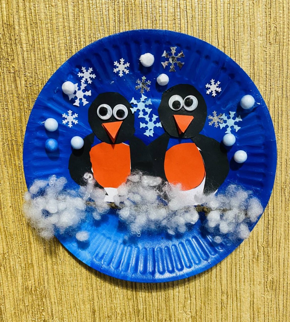 Снегирьки зимой