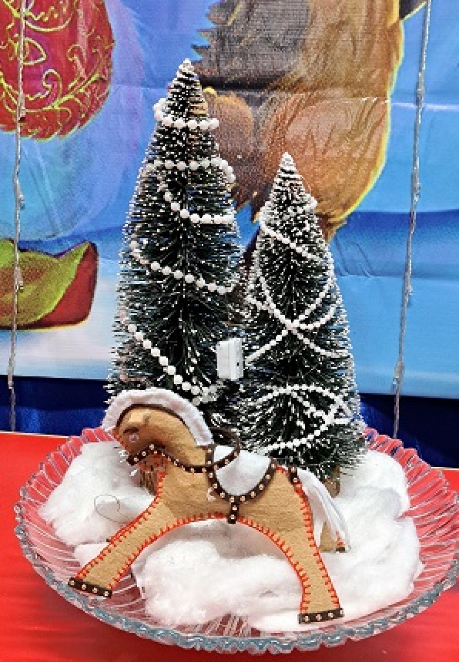 Новогодний лес и мой волшебный конь