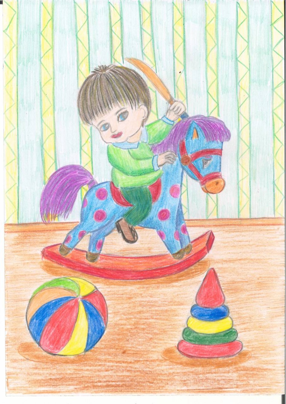 "Я люблю свою лошадку"