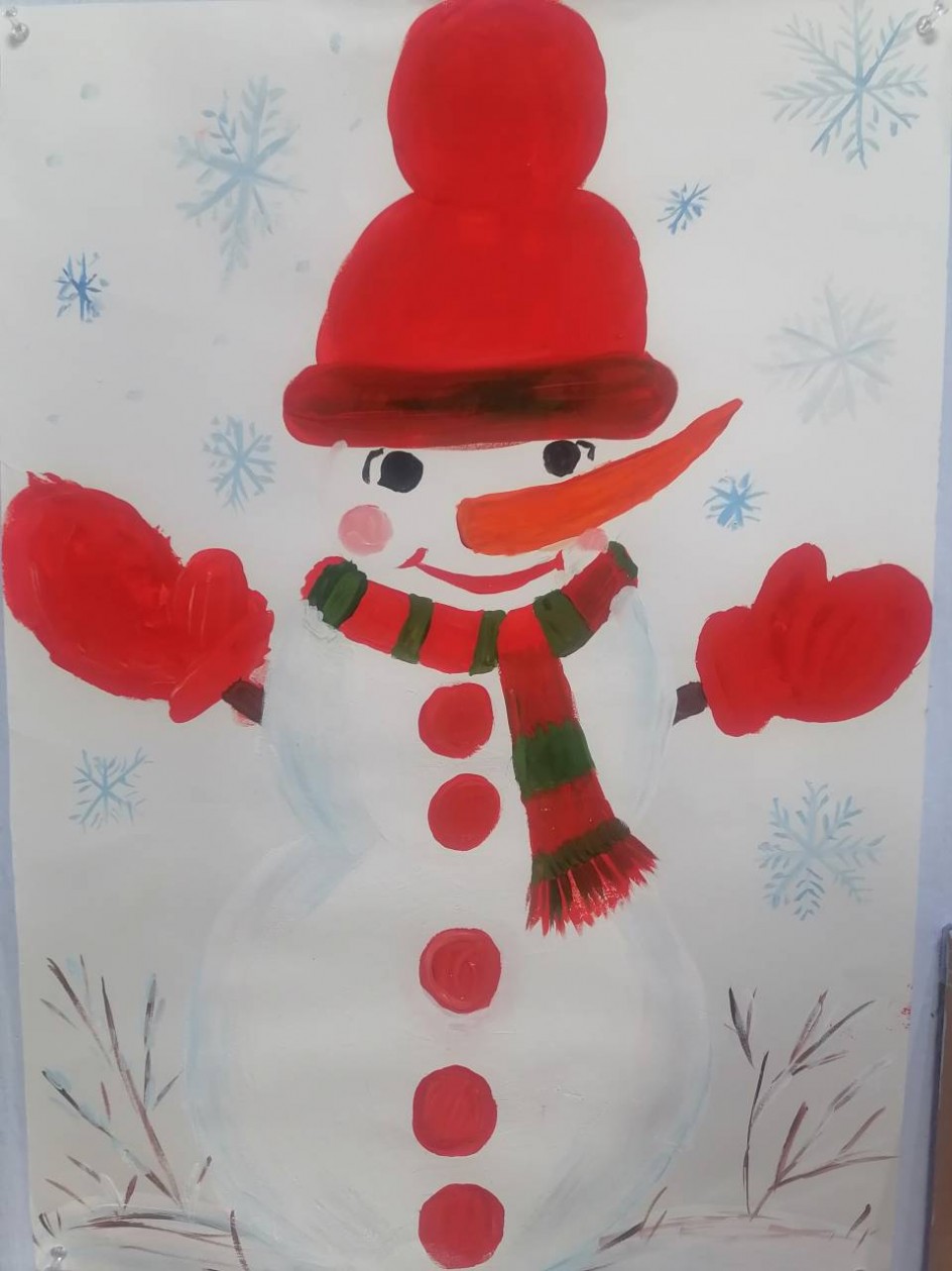 "Веселый Снеговик"