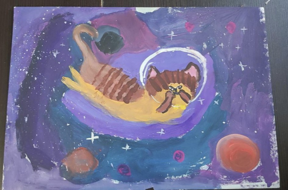 Кот и космос