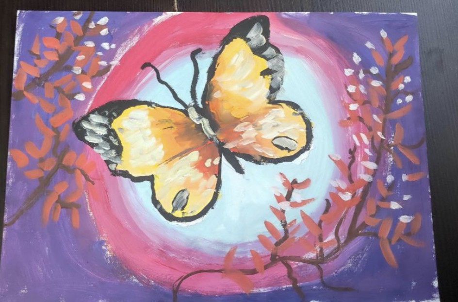 Чудесная бабочка