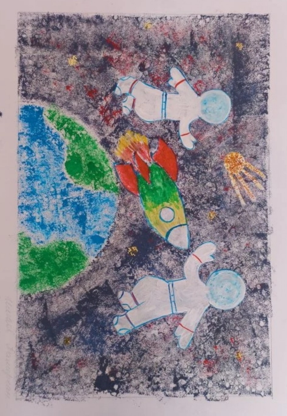 Мы с папой - космонавты