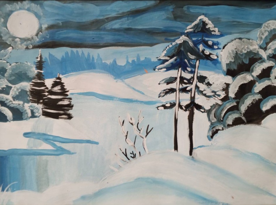 Красоты зимнего леса на Урале