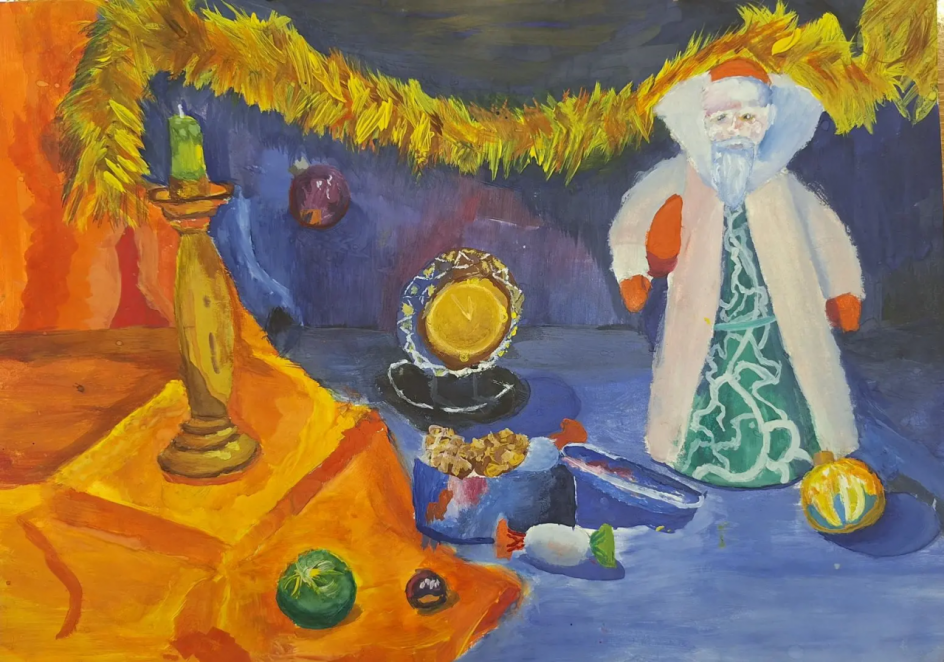 "Новогодний натюрморт"