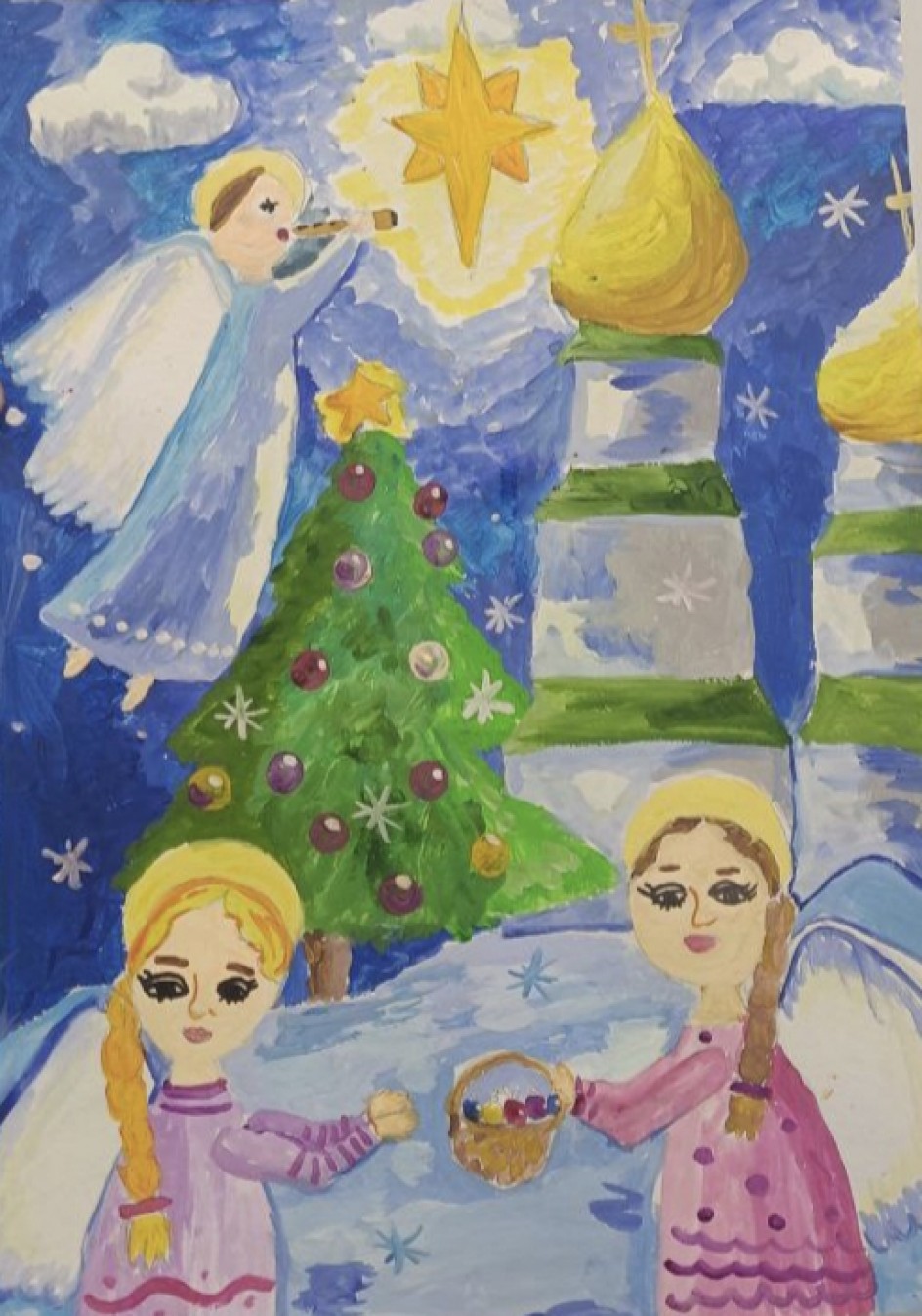 Рождественские ангелы