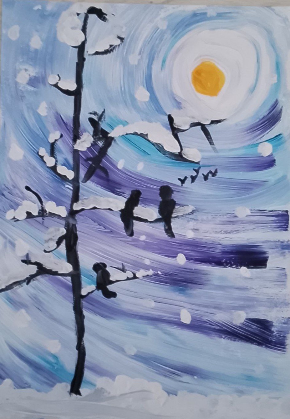 Зимней ночью