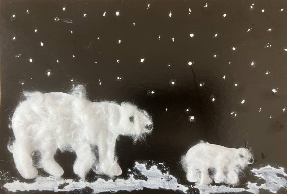 Медвежонок Умка с мамой