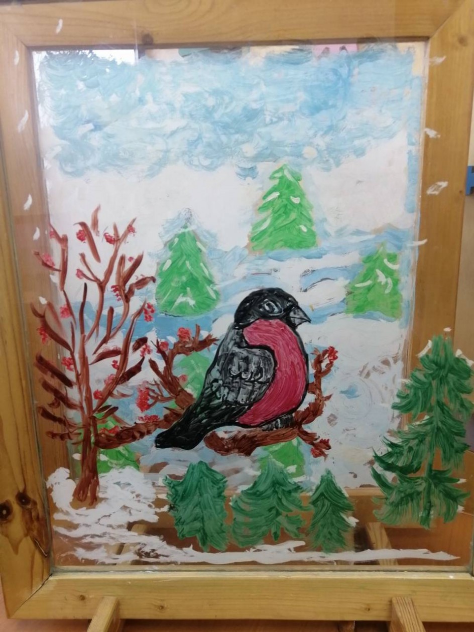 "Снегирь ждет весны"