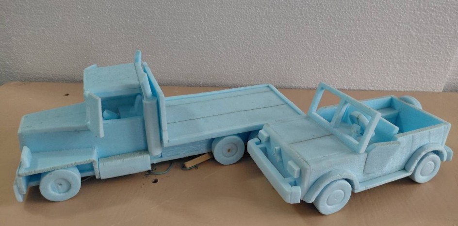 машины "Автотягач и Джип"