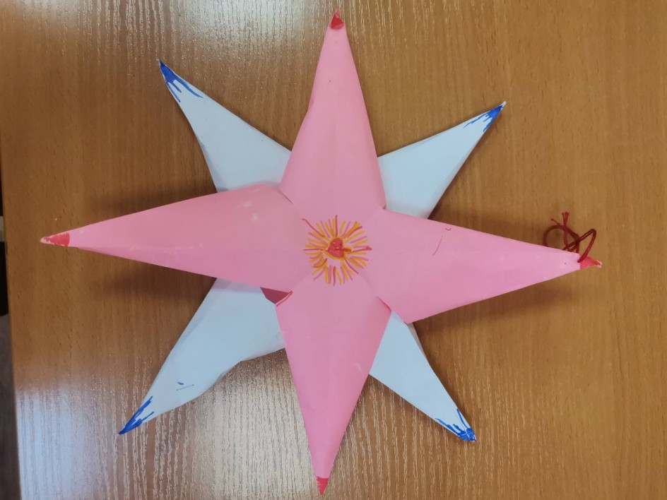 Снежинка звездочка