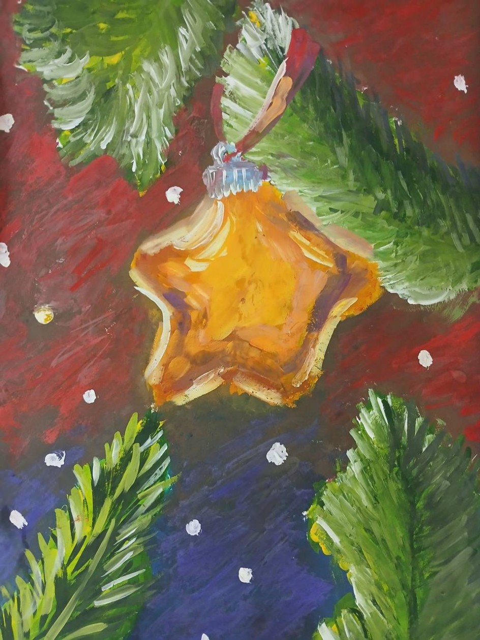 Звездочка на ёлке