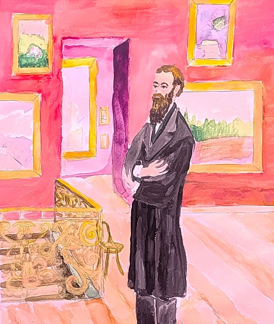 Портрет Павла Михайловича Третьякова, основателя Галереи