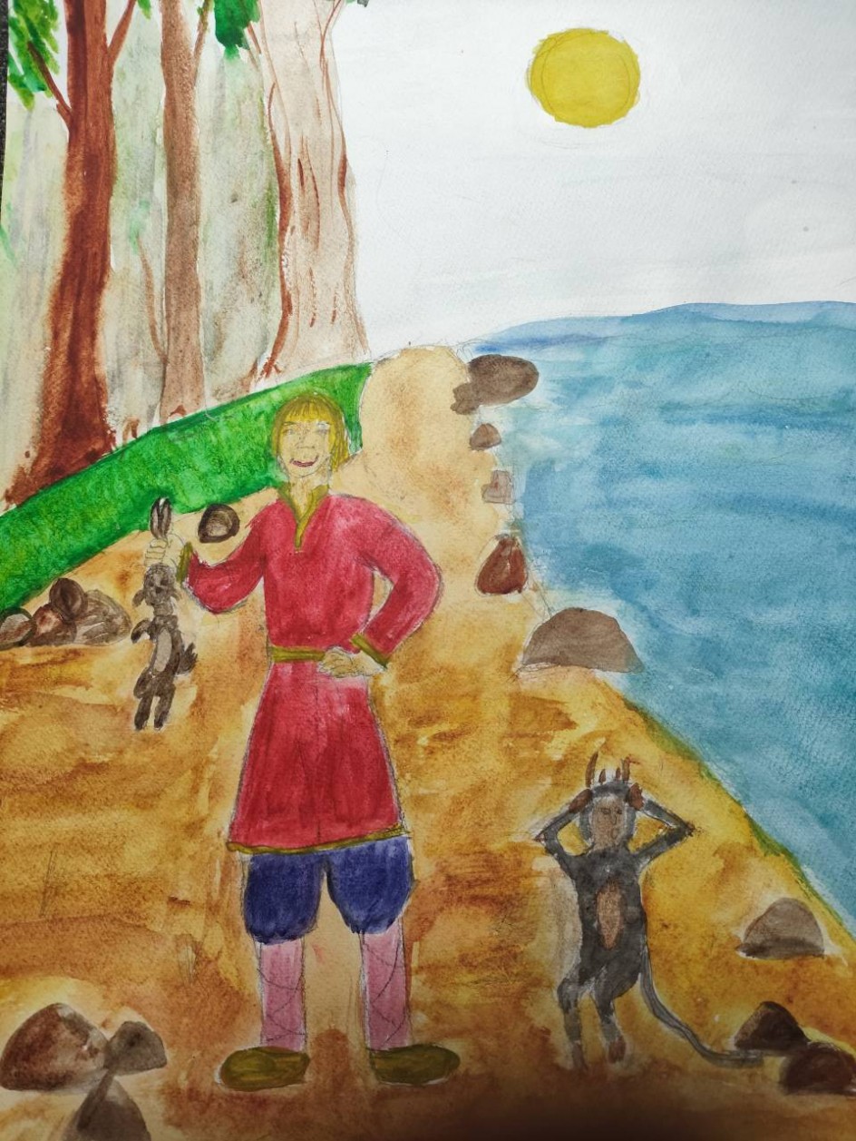 Сказки Пушкина вдохновляют. . .