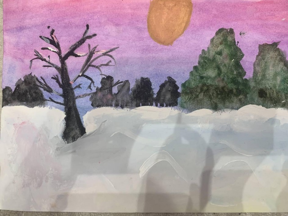 Зимний закат