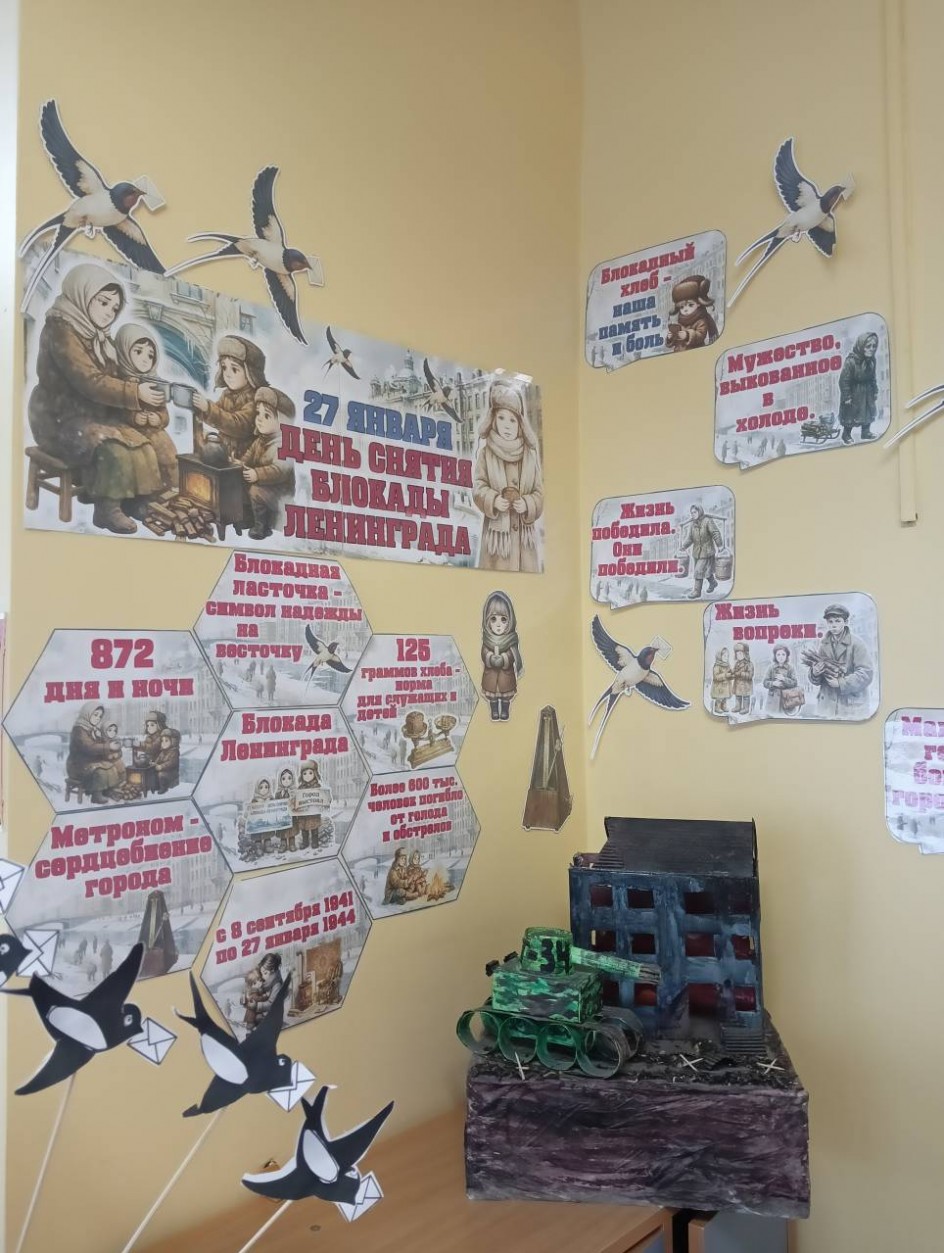 Блокада Ленинграда.