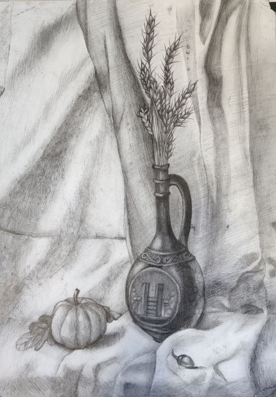 Натюрморт с тыквой