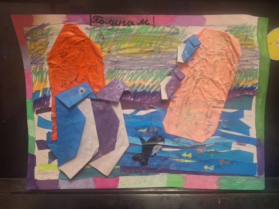 Веселые пингвины