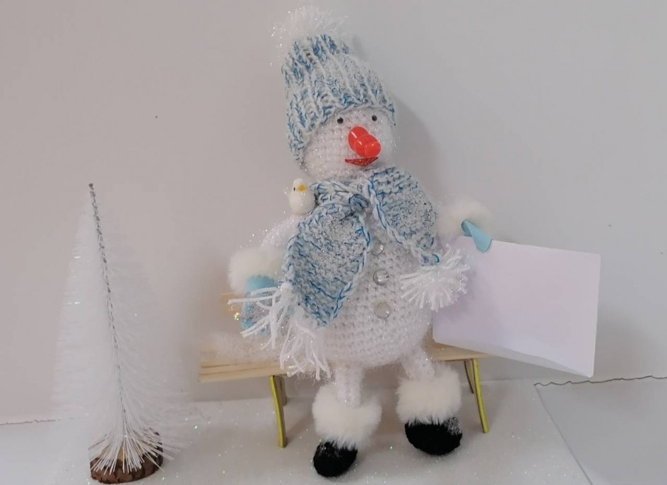 " Письмо от  снеговика  для Деда Мороза"