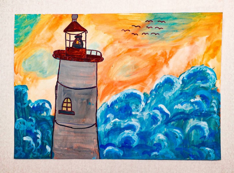 "Бушующее море"