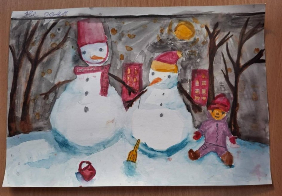 Рисунок посвящённый ко дню рождения Агнии Барто "Я не одна"