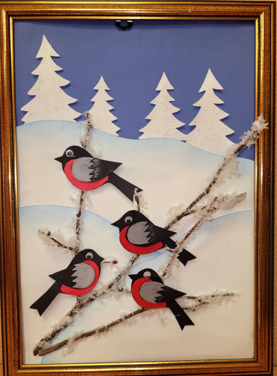 Снегири прилетели