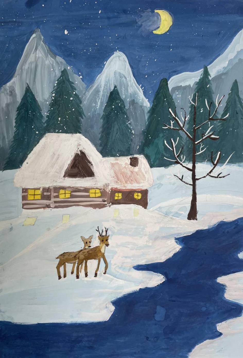 Зимняя ночь