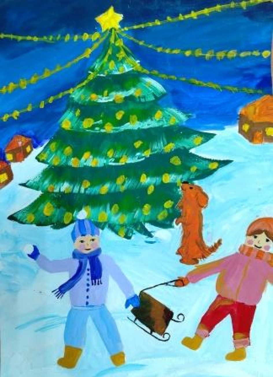 "Новогодние забавы"