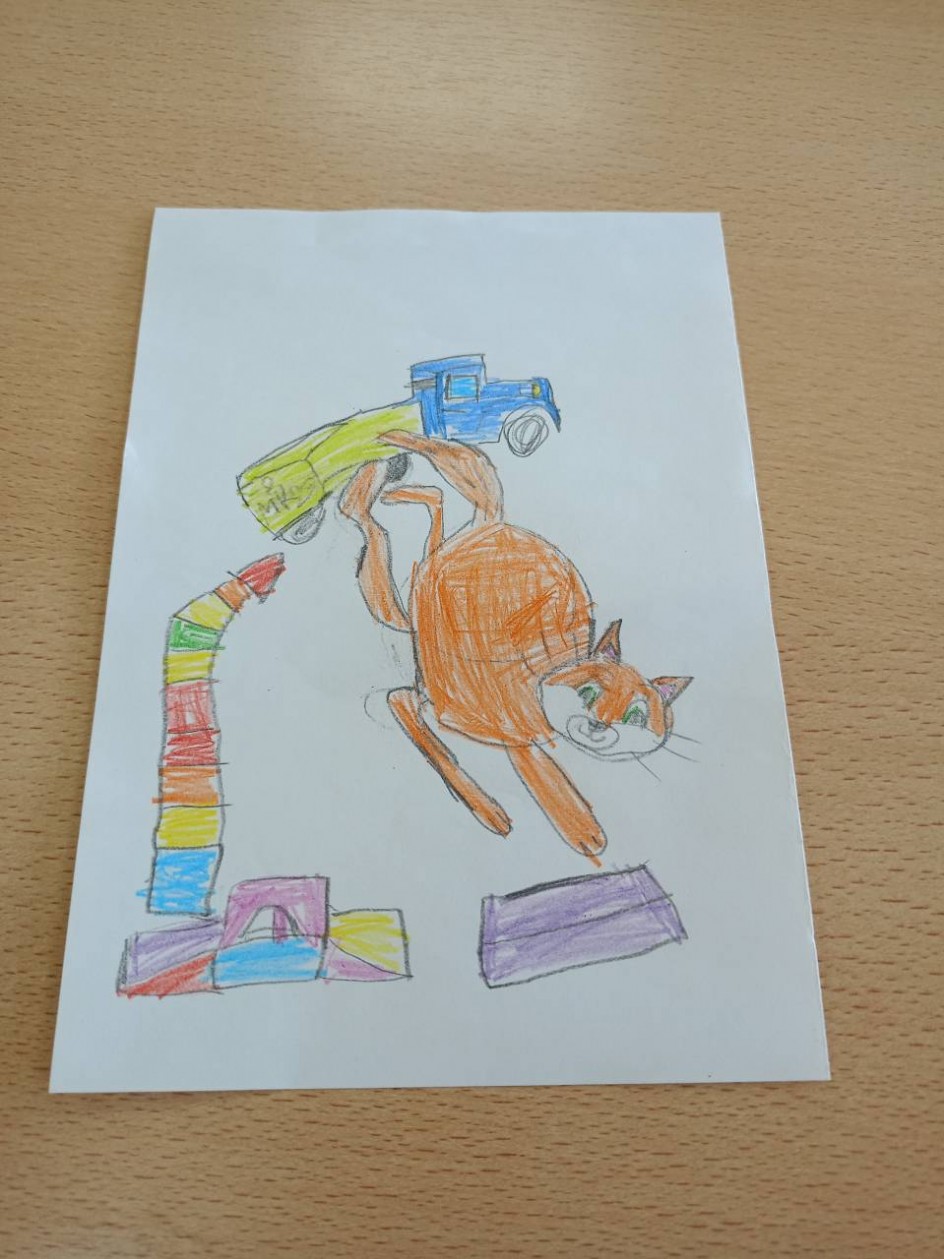 По стихам А.Барто. "грузовик"