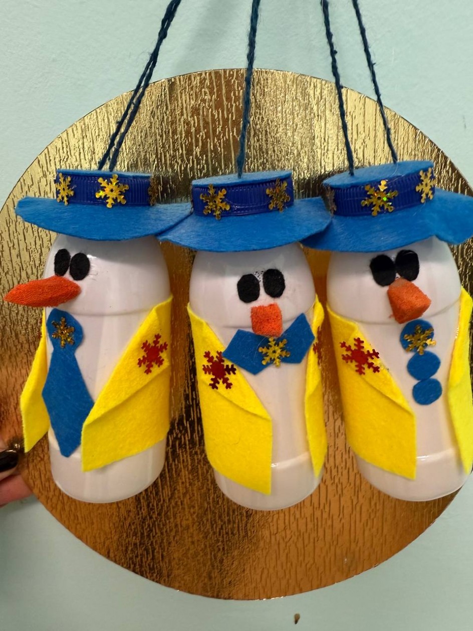 Снеговики на елку