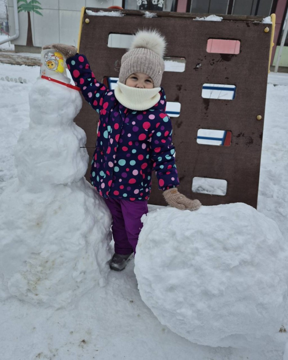 Сказочный снеговик