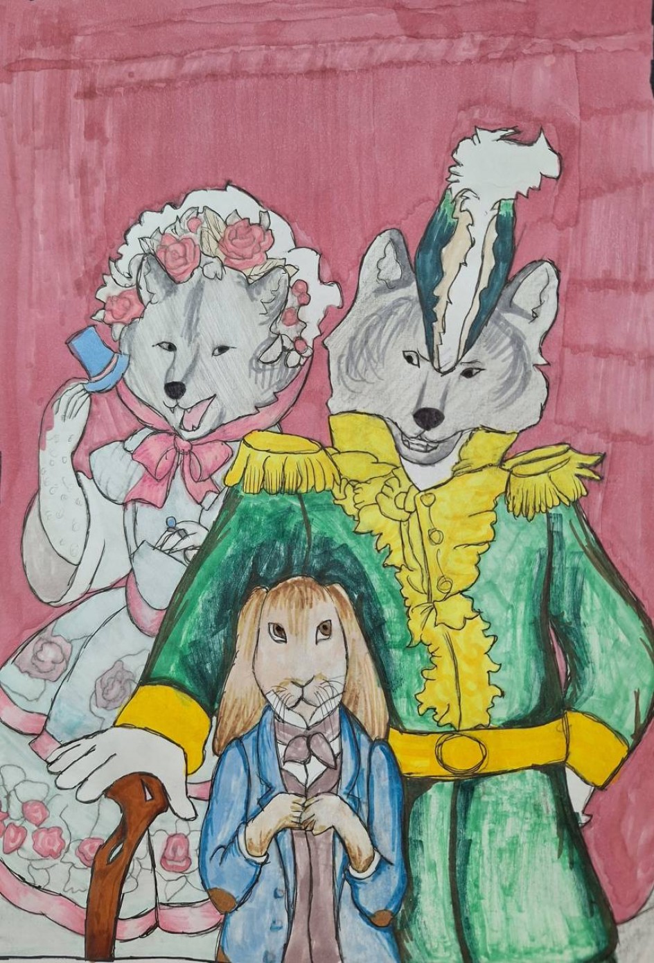 Сказка "Самоотверженный заяц"