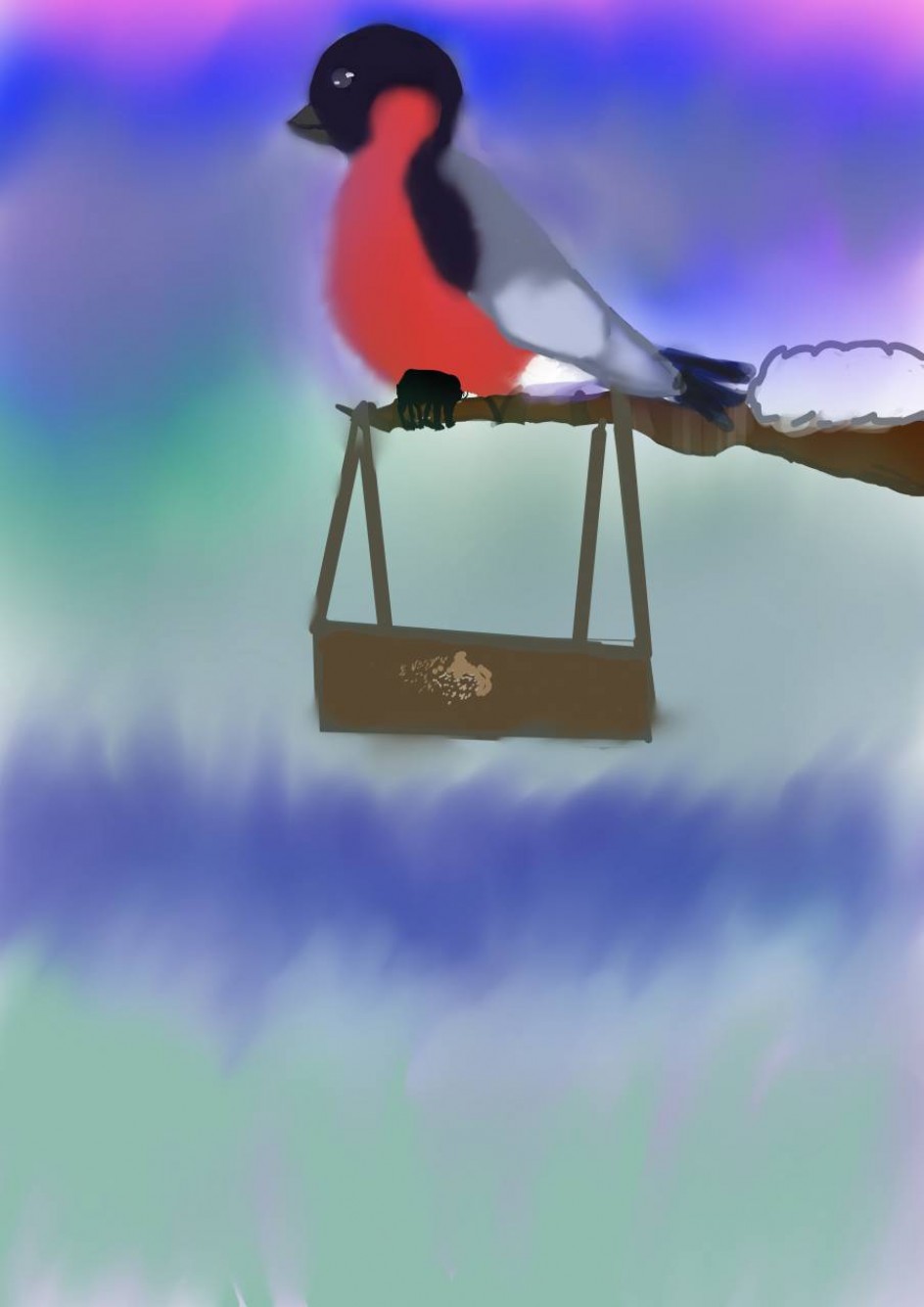 Яркие краски зимы