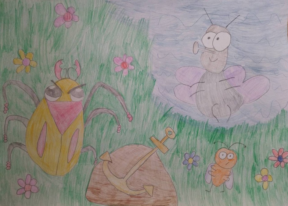 Эскимосская сказка "Букашка-путешественница"