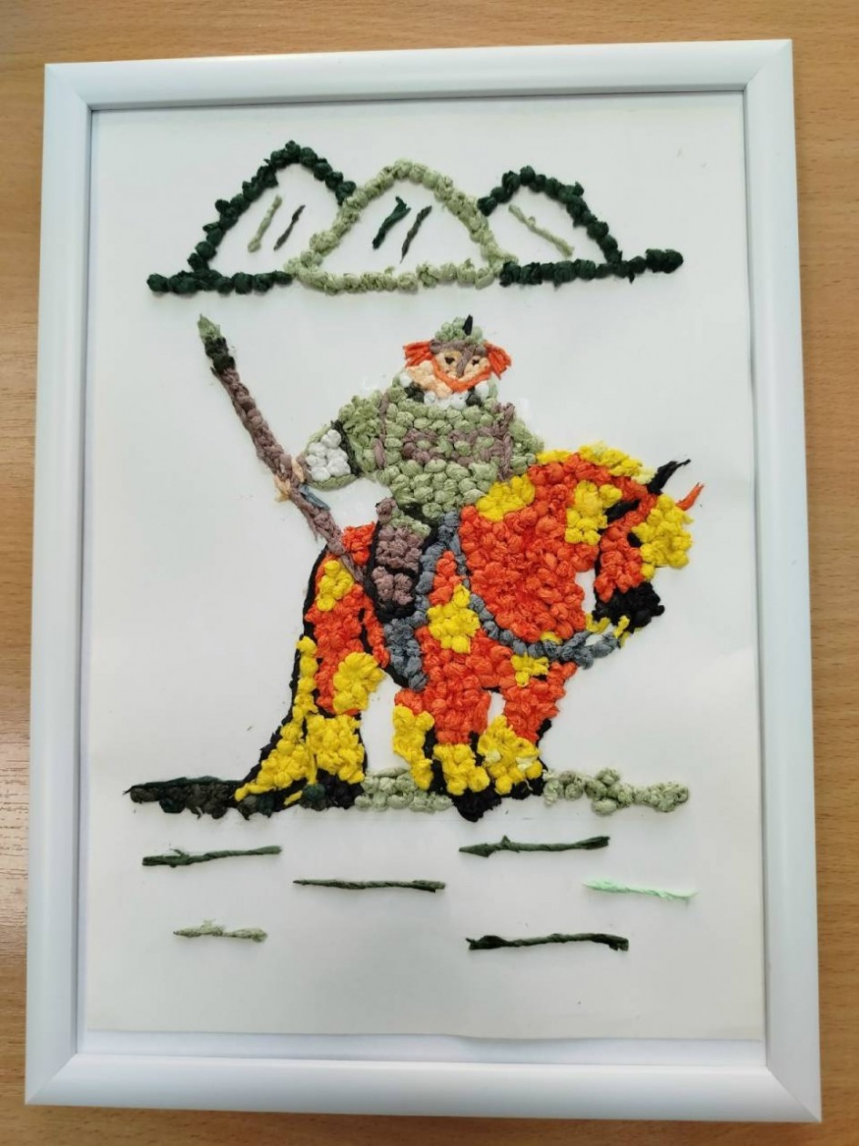 Панно "Добрыня Никитич"