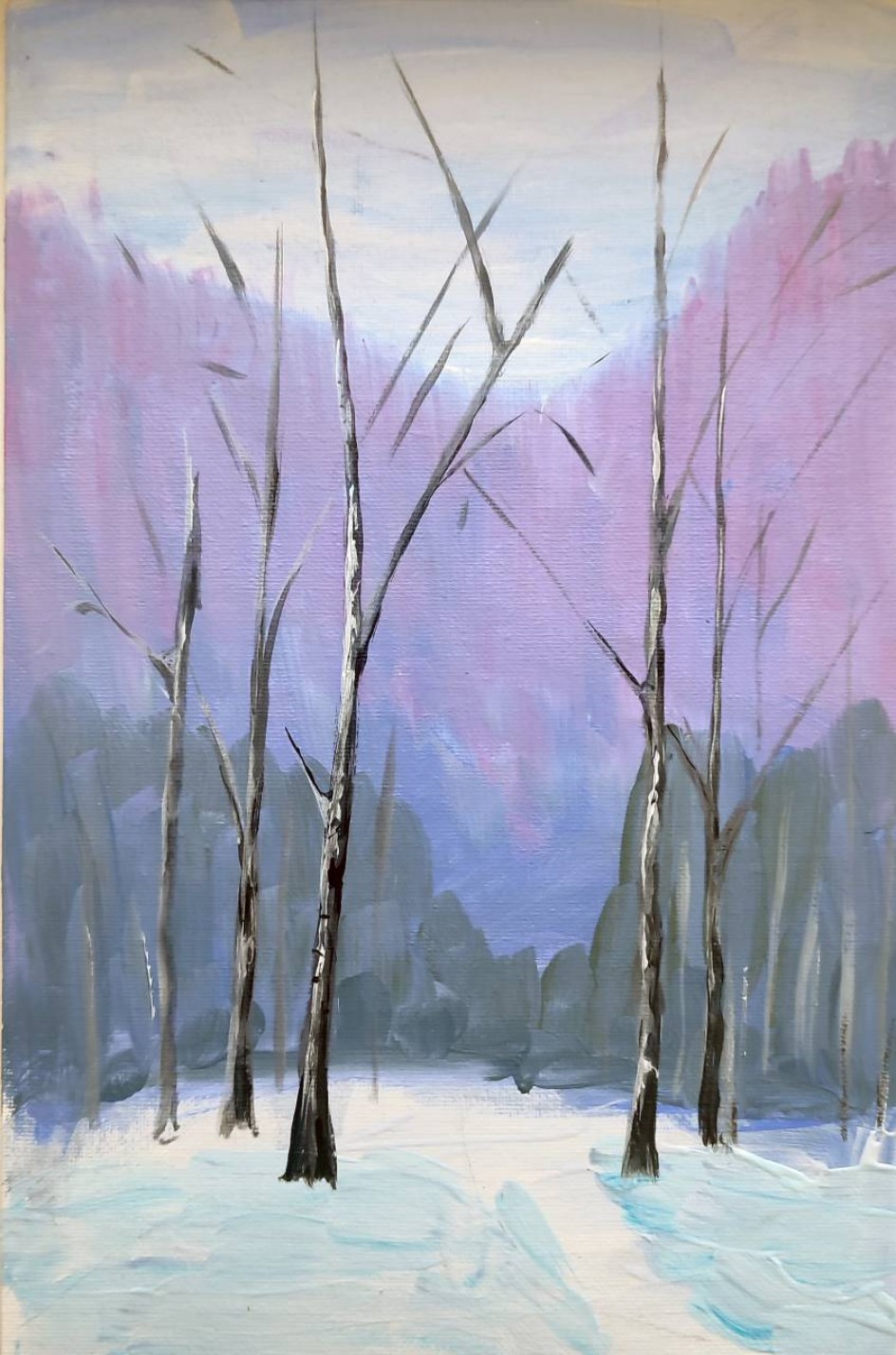 Березы в лесу