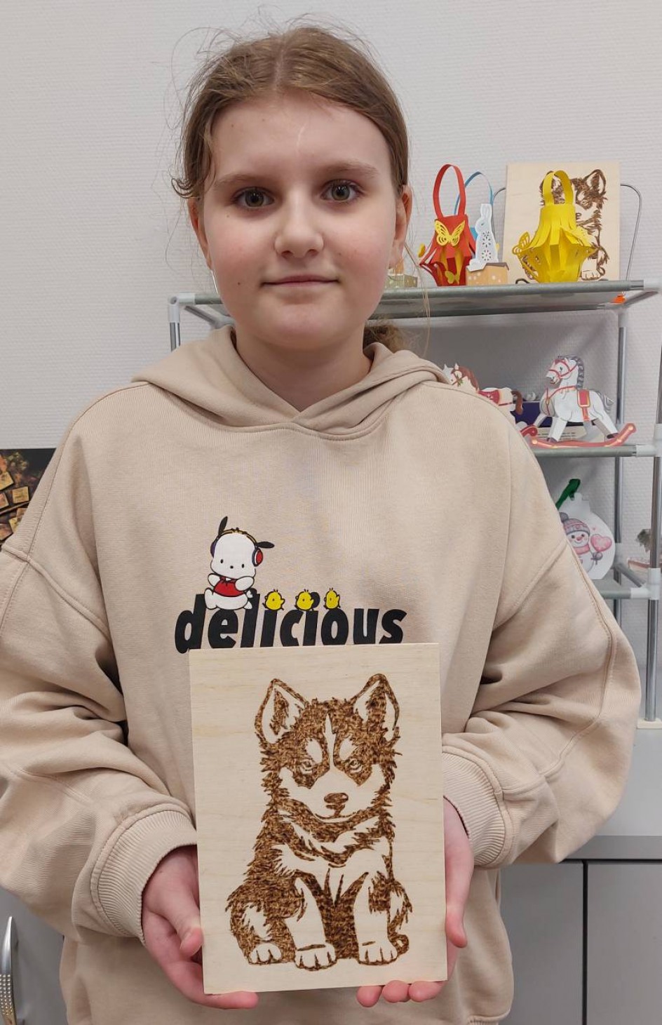 Выжигание по дереву "Мой верный друг"