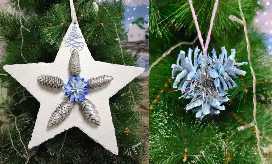 Новогодние эко-игрушки