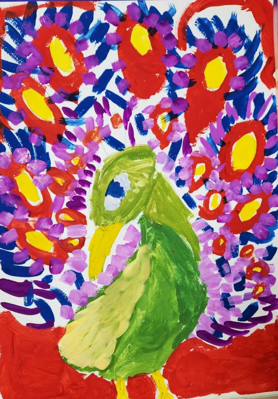 Грация павлина