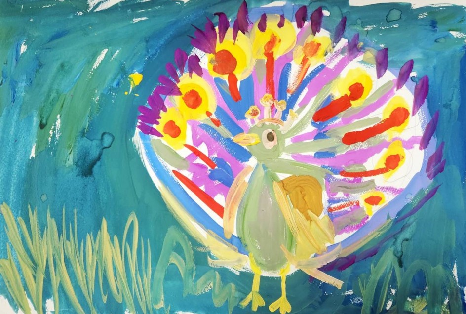 Хвост веером