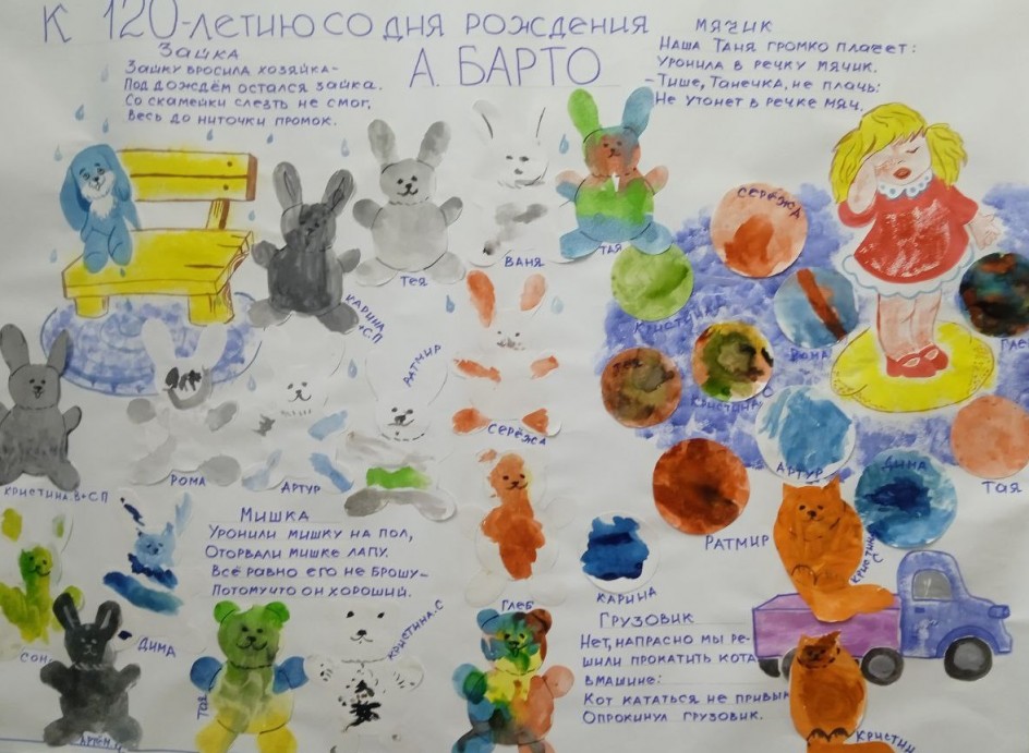 "Игрушки" по мотивам стихов А.Л. Барто