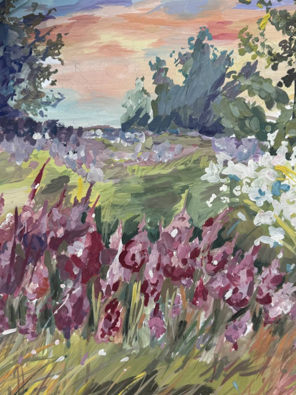 На рассвете